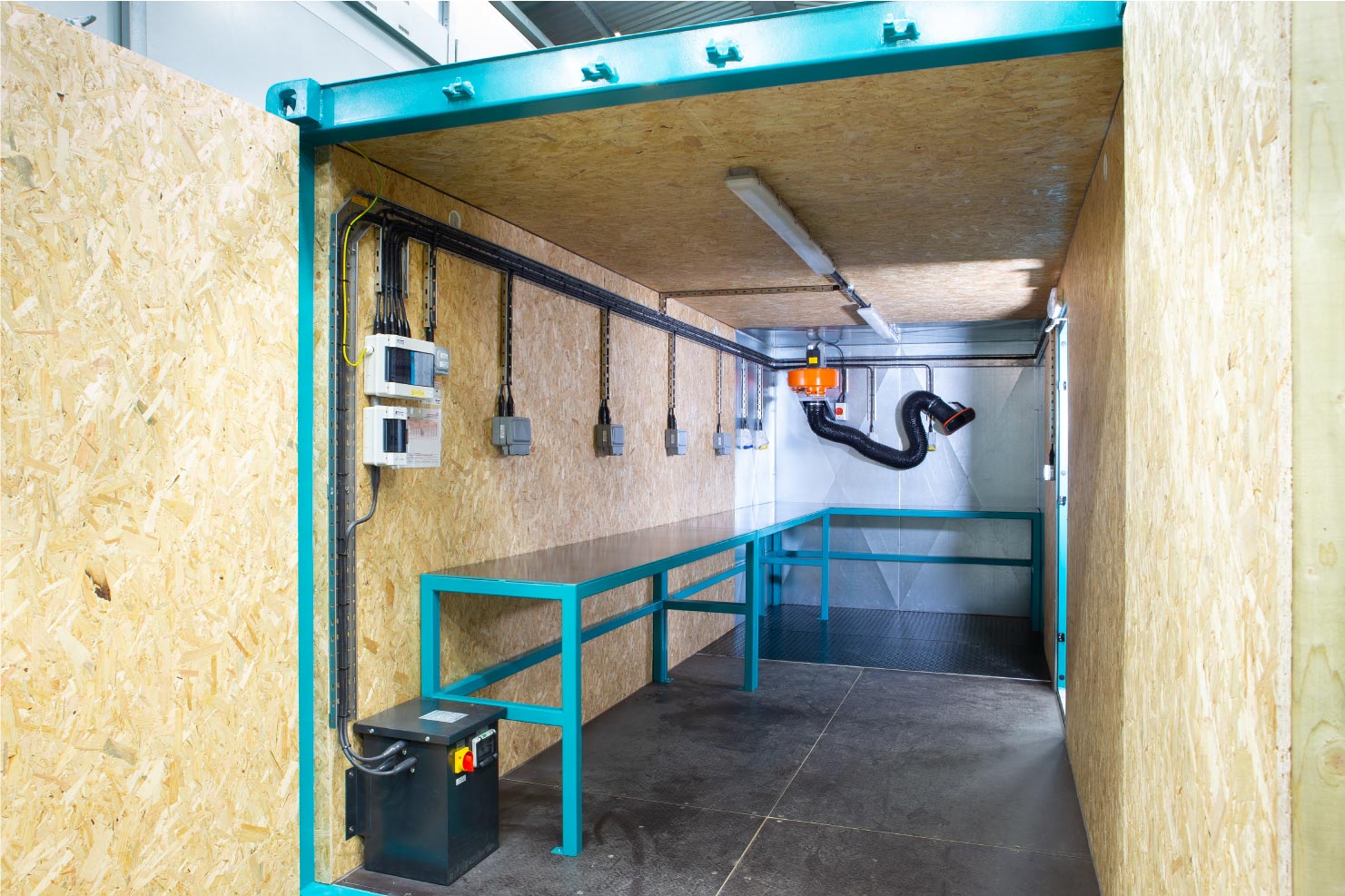 interior lining for shipping container